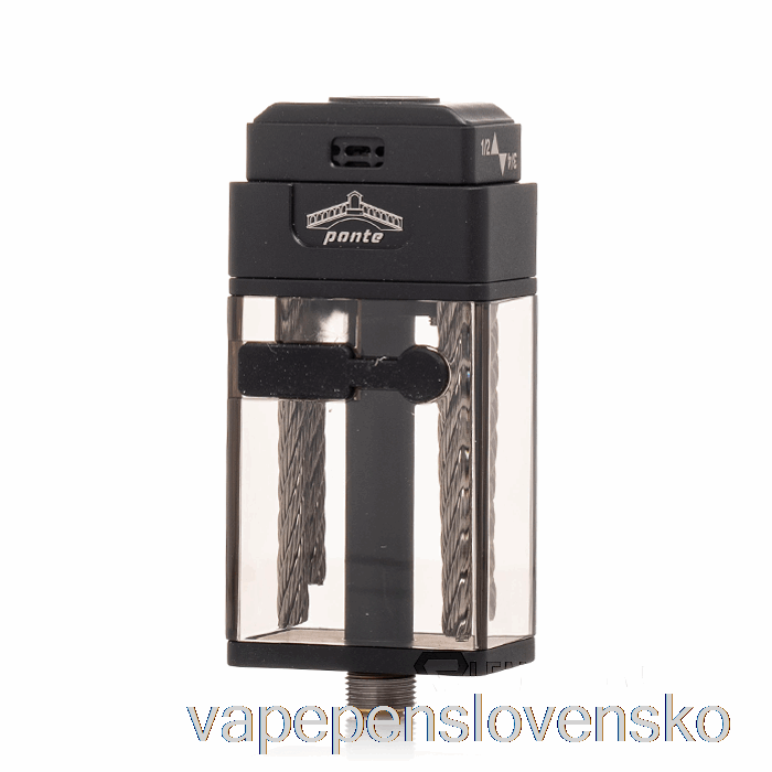 Orca Vape X Mrjustright1 Ponte Xl Rdta Stubby Tank čierne Vape Pero